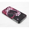  Flower Redbud Design Style Hard Back Safe Housing Case Cover for iPhone 4 4G 4S 