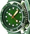  SEIKO 7002 diver MOD w/Army Green 