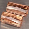  18.43 CT. PERFECT ORANGE FANCY DRILL MORGANITE 2 PCS. 