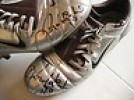  BARCELONA 2004-05 Genuine Match Worn Boots RONALDINHO signed himself 