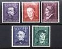  Germany - Generalgouvernement 1942 Personalities Mi. 96-100 MH 