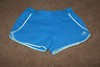  Women's Adidas M 6 8 Sport Short Mini SHORTS Workout Athletic Gym Running CHEER 