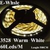 16.4FT 5M  300 LED 3528 Warm White Strip For Car Auto