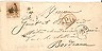  380) SPAIN - ESPANA 1880 COVER BILBAO to BORDEAUX FRANCE -- see cancellation 