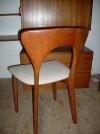 2/2 50er 70er Teak Stuhl  Niels Koefoeds Made in Denmark Entwurf 1958 