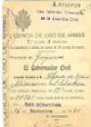  LICENCIA SE CAZA 1928 