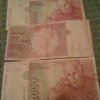 3 Banconote Da 2000 Pesetas 24 Aprile/ 24 De Abril 1992