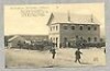  Spain. Puigcerda. 1900 ca. The railway station. Train. Nice postcard with poem. 