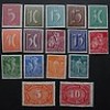  GERMANY 1921 1922 stamps MNH Wmk Mesh Definitive Set DEUTSCHLAND Deutsche Reich 