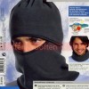 Black Windproof Winter Fleece Multifunction Facemask Balaclava Scarf Hat