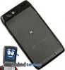  BLACK CLEAR TPU GUMMY SKIN HARD/SOFT CASE FOR VERIZON MOTOROLA DROID RAZR XT912 