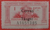 1938 SPAIN-TANGER- CONSULAR FEES ED#143**MNH 1p. pink (N).