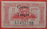  1938 SPAIN-TANGER- CONSULAR FEES ED#144**MNH 2p. pink (N). 