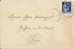  REFUGIEE ESPAGNOLES TIMBRE F 90C PAIX CAMP DE GURS 13.7.1939 LETTRE COVER 