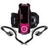  MP3 de 2 GB NGS PINK POPPING SD brazalete ajustable, ranura SD y FM integrada 