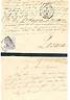  1879 Pamplona, Spain Cancel on a Black Bordered Bereavement Cover~ 