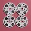  DIY 10PCS 28mm 4x1W & 4x3W Heat Sink Aluminum Base Plate High Power LED Series 