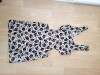  Topshop Leopard Pront Cut Out Dress Size 6 