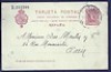  Spain Old Postcard Postal Stationery to France 1906 