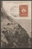  Spain Scott 502 on 1931 Montserrat Railroad PPC 