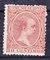  España Spain 1889 Edifil 217 Alfonso XIII Pelon 