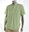  Tommy Hilfiger New Green Mens Button Up Short Sleeve Max Shirt Top Size Medium 