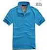  X063 Fashionable Blue Men 's Polo Shirt Size M 