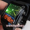  Fashion Hours Date Alarm LED LCD Black Rubber Mens Womens Wrist Watch D0501 