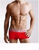  Boxer Steel Underwear Calzoncillo Bañador Slips Color Rojo Talla M 