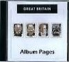  Great Britain CD ROM Stamp Album 1840 2011 Color Illustrated Album Pages 