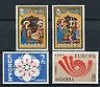  Spanish Andorra 1973 Complete Year Set MNH 