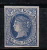  1864 Isabel II EDF Nº63 2CS Azul Sobre Rosa Nuevo 