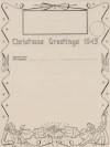 1943 scarcer November wartime Christmas Greetings Telegram Airgraph unused