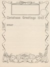 1943 September wartime Christmas Greetings Telegram Airgraph unused