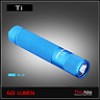  Blue Mini Portable Torch Thrunite TI XP E LED AAA Flashlight 3 60 Lumen Camping 