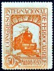  1930 Spain Ed 478 MNG 50c Orange Railways 