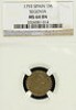  Spain Segovia 1793 1 maravedis NGC Certified MS 64 Very Scarce in UNC Grades 