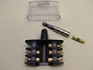  Screwdriver Bits Diamond Coated German Made 6 Bits Magnetic Holder incl 3 PZ2 