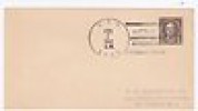  USS Bear Little America 1941 Postmark on Card 