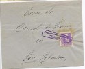  Spain Civil War 1930s San Sebastian Censored Cover 