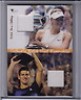  2012 Ace Authentic Grand Slam 3 Maria Sharapova Novak Djokovic Dual Shirt Swatch 