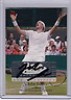  2012 Ace Authentic Grand Slam 3 John Isner Red Foil Auto Autograph 30 