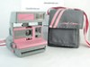  Polaroid Pink Cool Cam with Carry Case 600 Film Camera Instant Near Mint WOW 