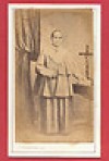  CDV Photo Catalan Catholic Archbishop Missionary Antonio Maria Claret Spain 