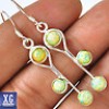  SE58567 Amazing Fire Opal 925 Sterling Silver Earrings Jewelry 