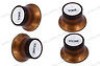  Gold Bell Shaped Top Hat 4 Speed Knobs Silver Caps for Electric Guitar 