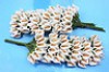  36 x Lily Flowers Silk Flower Wedding Make Artificially New White Color 3 Inches 