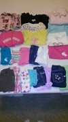  Lot of 21 Pieces of Girls Clothing Size 24 Months 2T 