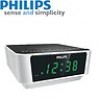  Philips AJ3112 05 Clock FM Radio Sleep to Your Music Snooze Function Silver 