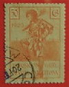  1929 Alfonso XIII Expo Sevilla Barcelona Ed 443 º 50c Naranja Matas Especial 